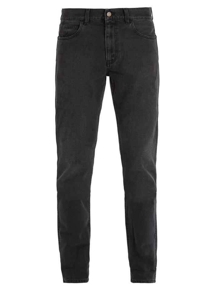 Gucci Mid-rise Straight-leg Denim Jeans