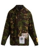 Matchesfashion.com Martine Rose - Camouflage Cotton Blend Jacket - Womens - Camouflage