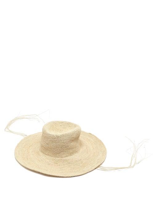 Matchesfashion.com Greenpacha - Tulum Wide Brim Straw Hat - Womens - Beige