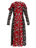 Dodo Bar Or Mick Paisley-print Silk Midi Dress