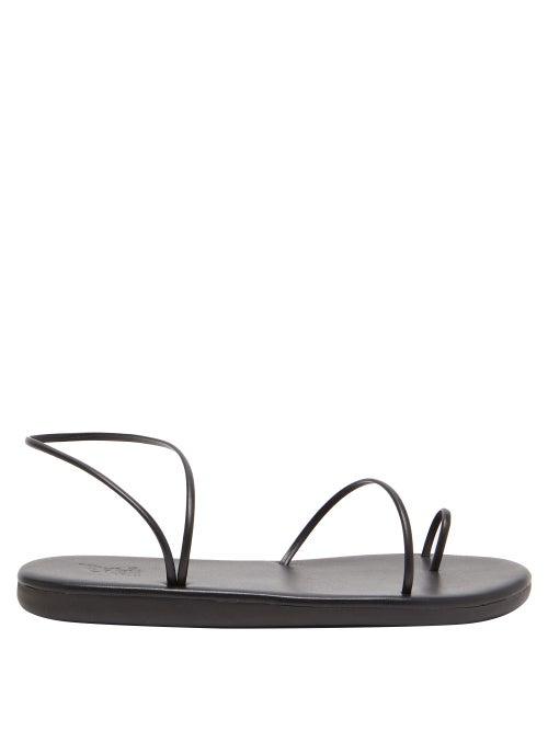 Matchesfashion.com Ancient Greek Sandals - Kansiz Leather Sandals - Womens - Black