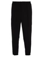 Alexander Mcqueen Ankle-zipped Cropped Track Pants