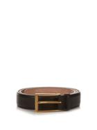 Gucci Grained-leather Belt