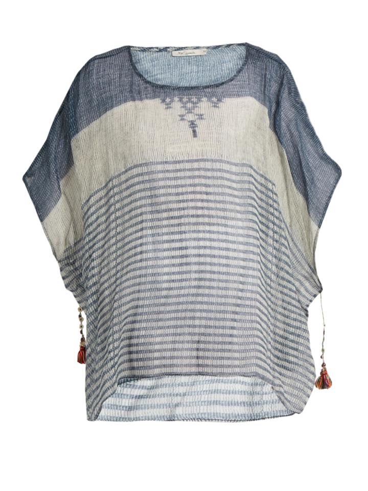 Mes Demoiselles Werner Striped Cotton-gauze Kaftan