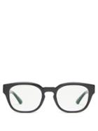 Matchesfashion.com Matsuda - M1023 Square Acetate Glasses - Mens - Black