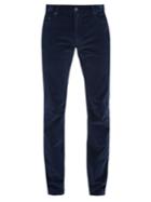 Prada Slim-leg Cotton-velvet Trousers