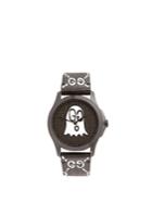 Gucci Gg-ghost Textured-leather Watch