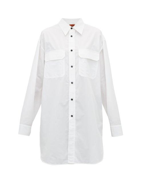 Matchesfashion.com Colville - Oversized Cotton Poplin Shirt - Womens - White