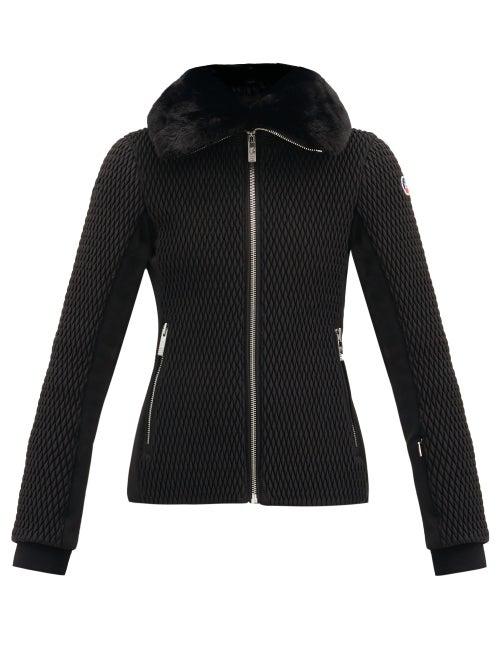 Matchesfashion.com Fusalp - Montana Iv Detachable Faux-fur Collar Ski Jacket - Womens - Black