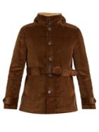 Prada Hooded Cotton-corduroy Field Jacket