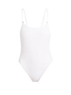 Matchesfashion.com Jade Swim - Reel Scoop Back Swimsuit - Womens - White
