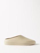 Fear Of God - The California Faux-leather Slip-on Trainers - Mens - Light Beige