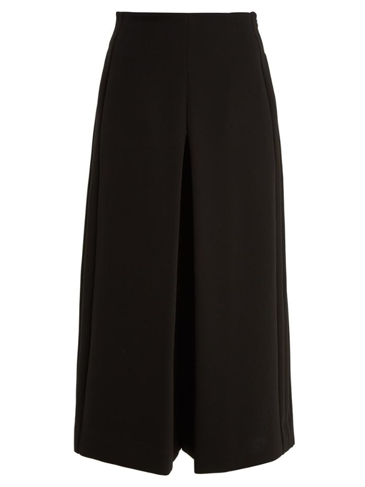Diane Von Furstenberg High-waisted Crepe Culottes