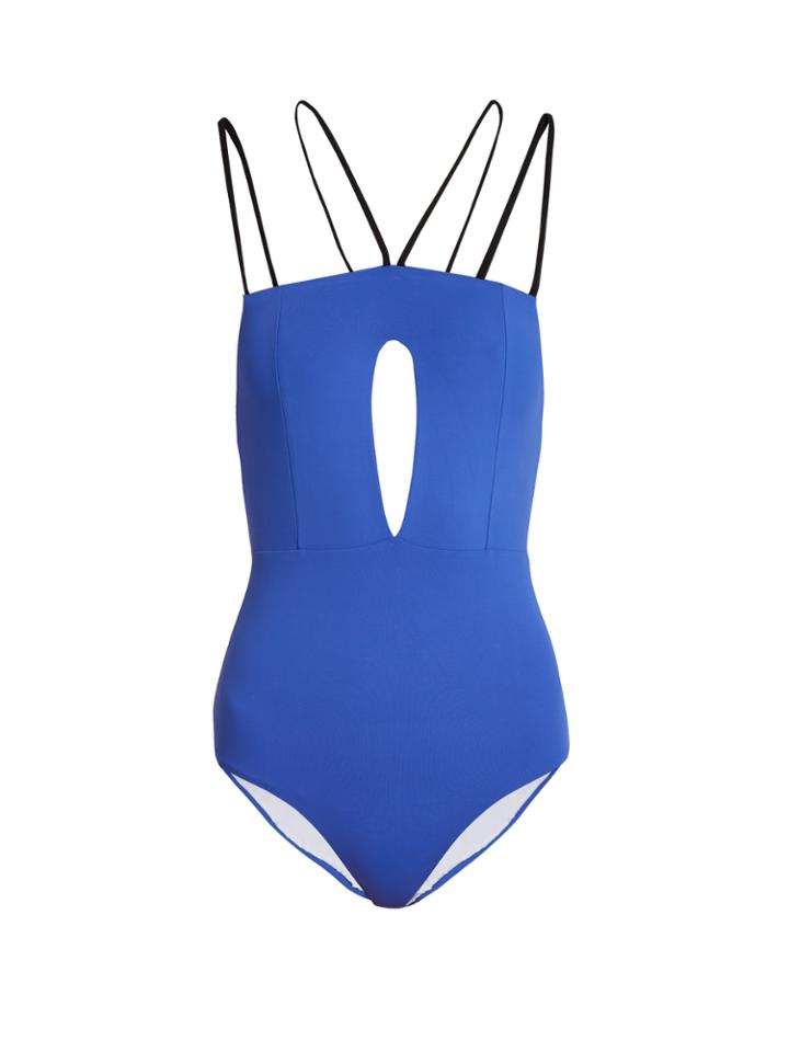 Le Sirenuse, Positano Olivia Slit-front Swimsuit