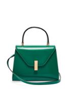 Matchesfashion.com Valextra - Iside Mini Leather Bag - Womens - Green