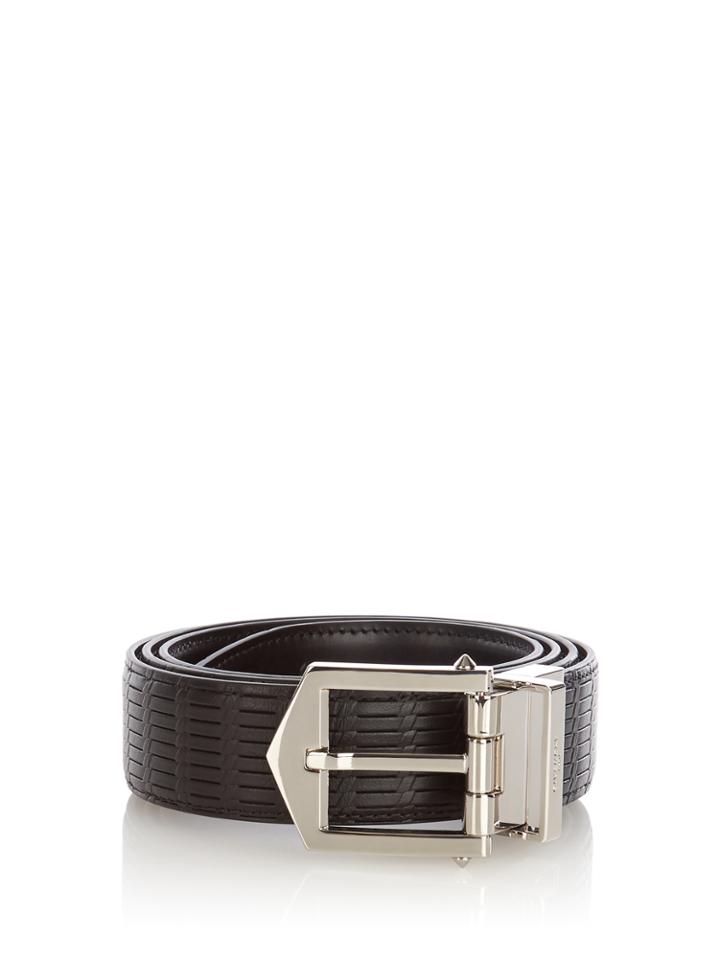 Givenchy Woven Leather Belt