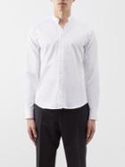 Wooyoungmi - Open-collar Cotton-poplin Shirt - Mens - White