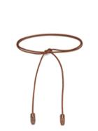 Matchesfashion.com Acne Studios - Rope Leather Belt - Womens - Dark Brown