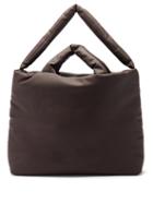 Matchesfashion.com Kassl Editions - Rubber Large Padded Tote Bag - Mens - Dark Brown