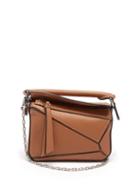 Matchesfashion.com Loewe - Puzzle Nano Leather Cross-body Bag - Womens - Tan