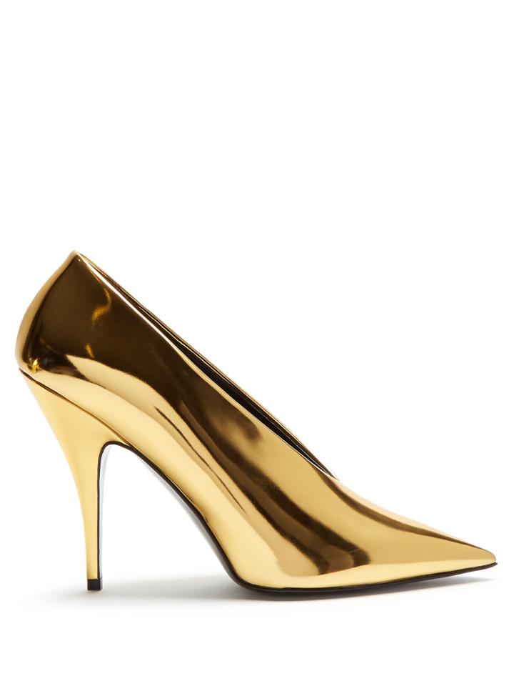 Stella Mccartney High-cut Point-toe Pumps