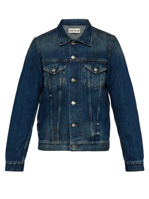 Matchesfashion.com Salle Prive - Zach Denim Jacket - Mens - Denim
