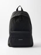 Balenciaga - Explorer Coated-nylon Backpack - Mens - Black