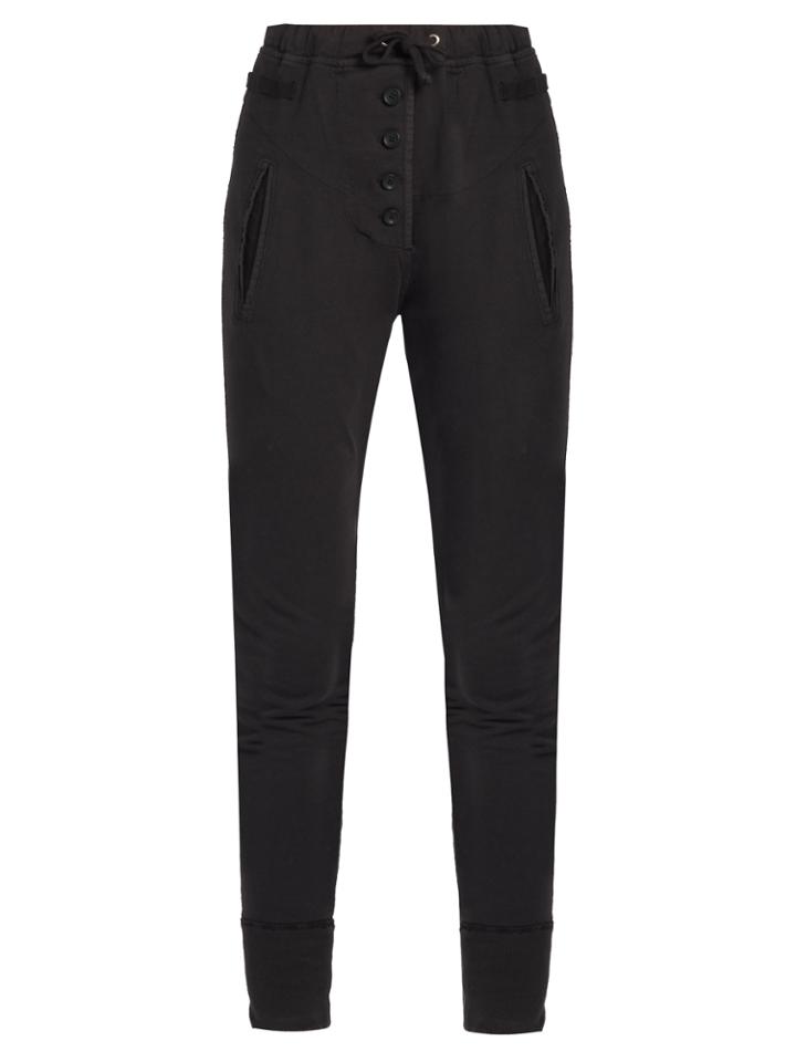 Isabel Marant Étoile Angele Skinny-leg Cotton-jersey Track Pants