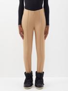 Bogner - Elaine Softshell Stirrup Ski Trousers - Womens - Light Beige