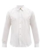 Mens Rtw Paul Smith - Artist-stripe Cotton-poplin Shirt - Mens - White