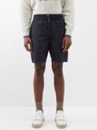 Isabel Marant - Tilan Elasticated Cotton Shorts - Mens - Black