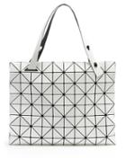 Matchesfashion.com Bao Bao Issey Miyake - Carton Gloss Tote - Womens - White