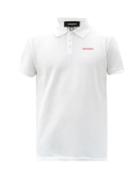 Matchesfashion.com Dsquared2 - Logo-print Cotton-piqu Polo Shirt - Mens - White
