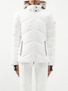 Bogner - Callie-d Hooded Quilted Down Ski Jacket - Womens - White