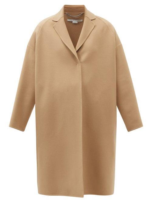 Stella Mccartney - Wool Coat - Womens - Camel