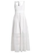 No. 21 Macram-lace Hem Cotton Dress