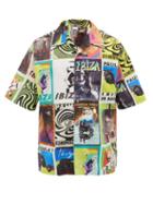 Matchesfashion.com Loewe Paula's Ibiza - Psychedelic Flyer-print Cotton Shirt - Mens - Multi