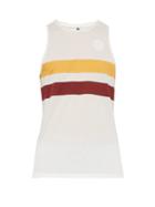 Matchesfashion.com Iffley Road - Lancaster Striped Sleeveless T Shirt - Mens - White Multi