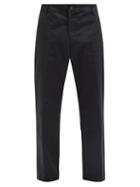 Matchesfashion.com Noon Goons - Club Twill Wide-leg Trousers - Mens - Black