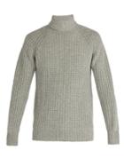 Officine Générale Lambswool Roll-neck Sweater