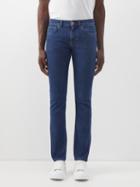 Versace - Medusa Head Skinny Jeans - Mens - Mid Blue