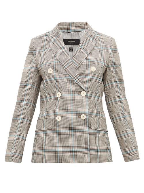 Matchesfashion.com Weekend Max Mara - Astrale Blazer - Womens - Beige Multi
