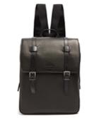 Prada Top-flap Grained-leather Backpack