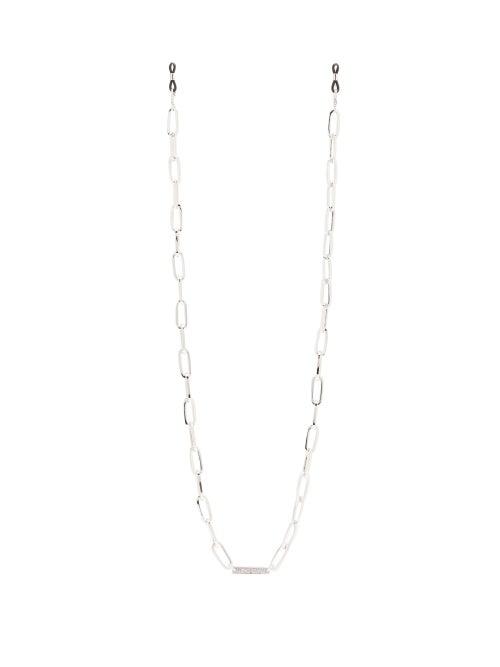 Matchesfashion.com Frame Chain - Thick-link Glasses Chain - Womens - Silver