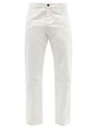 The Row - Monroe Neutral-wash Slim-leg Jeans - Mens - White
