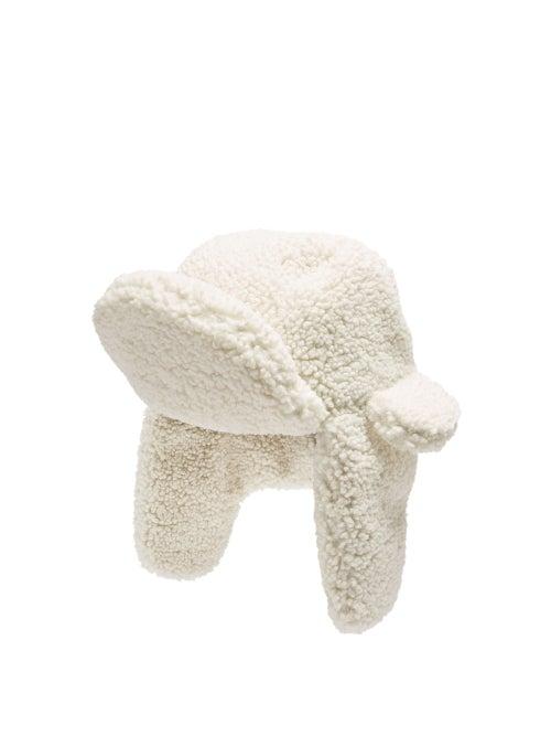Ruslan Baginskiy - Fleece Ushanka Hat - Womens - Cream