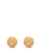Matchesfashion.com Versace - Medusa Gold Tone Stud Earrings - Mens - Gold