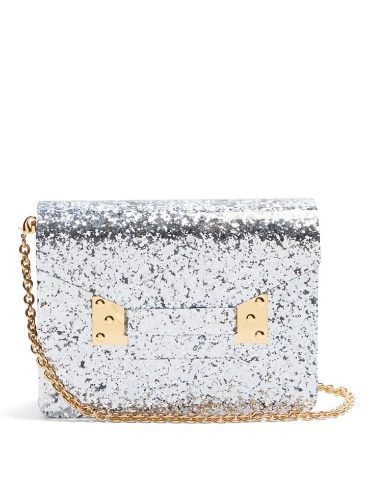 Sophie Hulme Compton Glitter Cross-body Bag