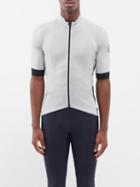 Caf Du Cycliste - Eglantine Zipped Cycling Jacket - Mens - Heather Grey