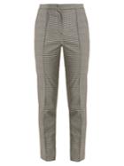 Msgm Hound's-tooth Checked Slim-leg Trousers